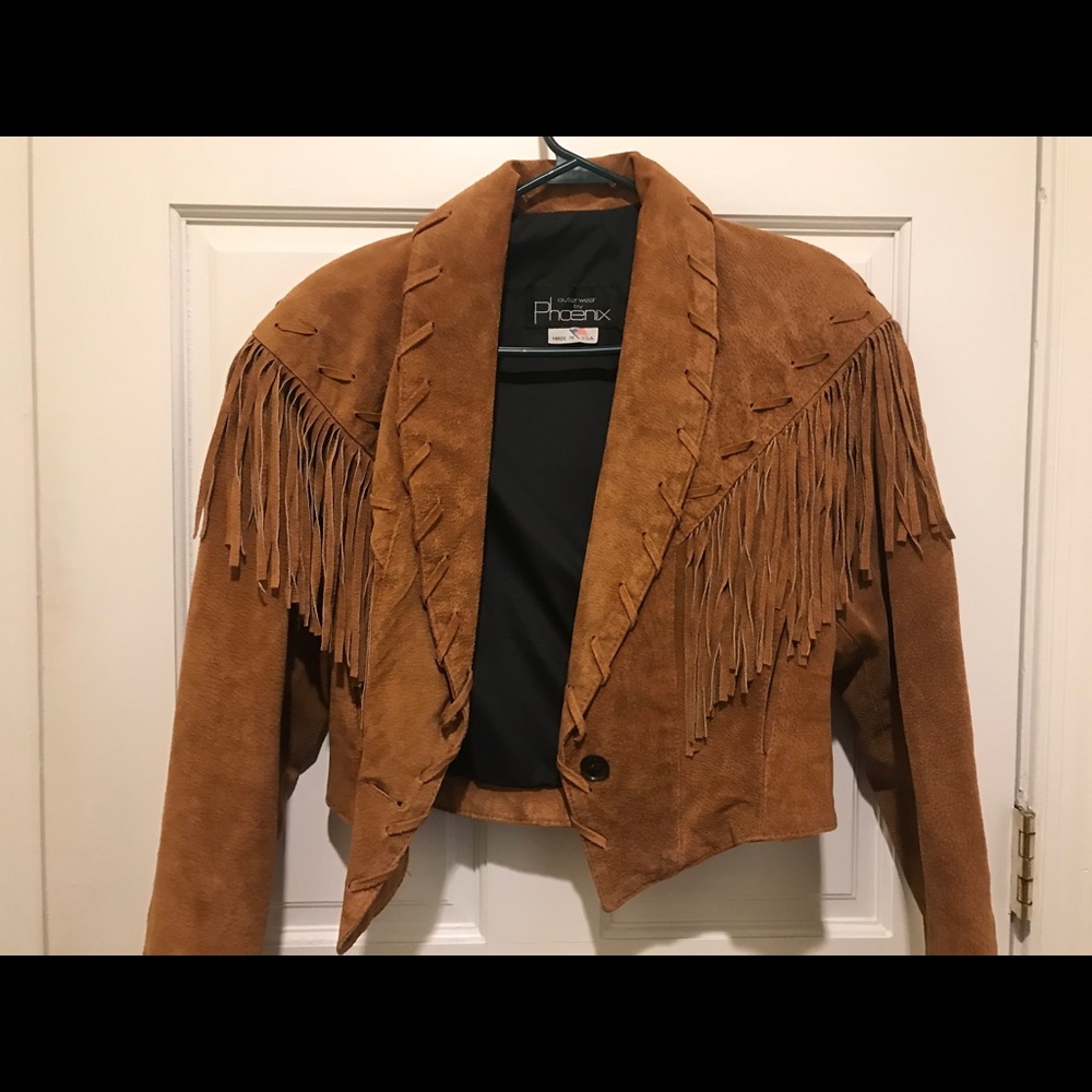 Leather jacket